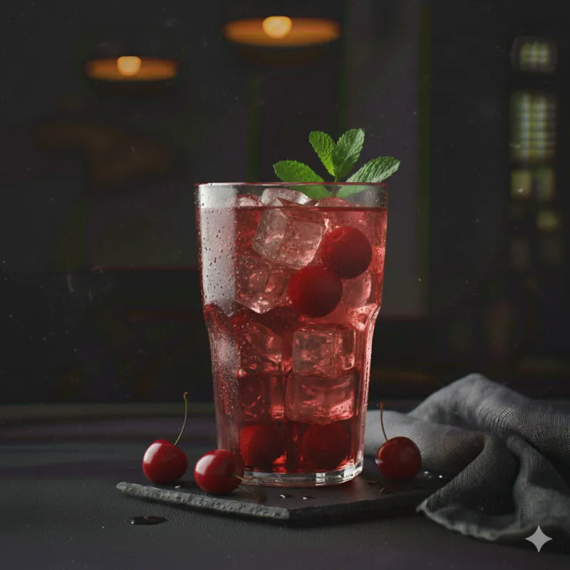 شاي مثلج كرز