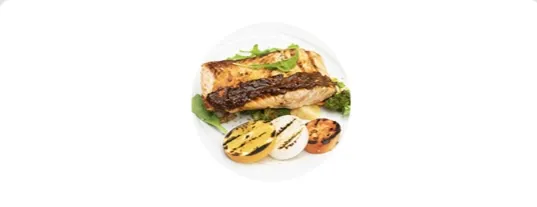 سمك السلمون المخبوز